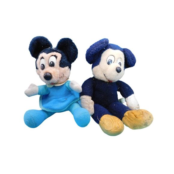 Vintage Minnie Mickey Mouse stuffed animals - Picture 1 of 6